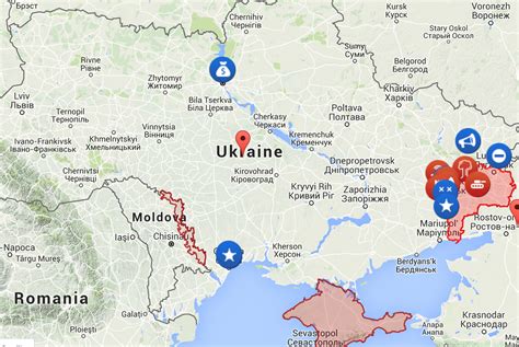 ukraine war map google 2016